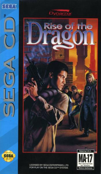 Cover Rise of the Dragon for Sega CD